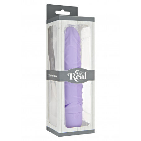 VIBRATORE REALISTICO CLASSIC ORIGINAL VIBRATOR GET REAL PURPLE