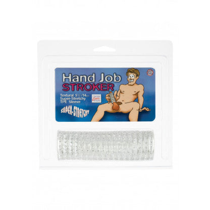 MASTURBATORE HAND JOB STROKER CLEAR